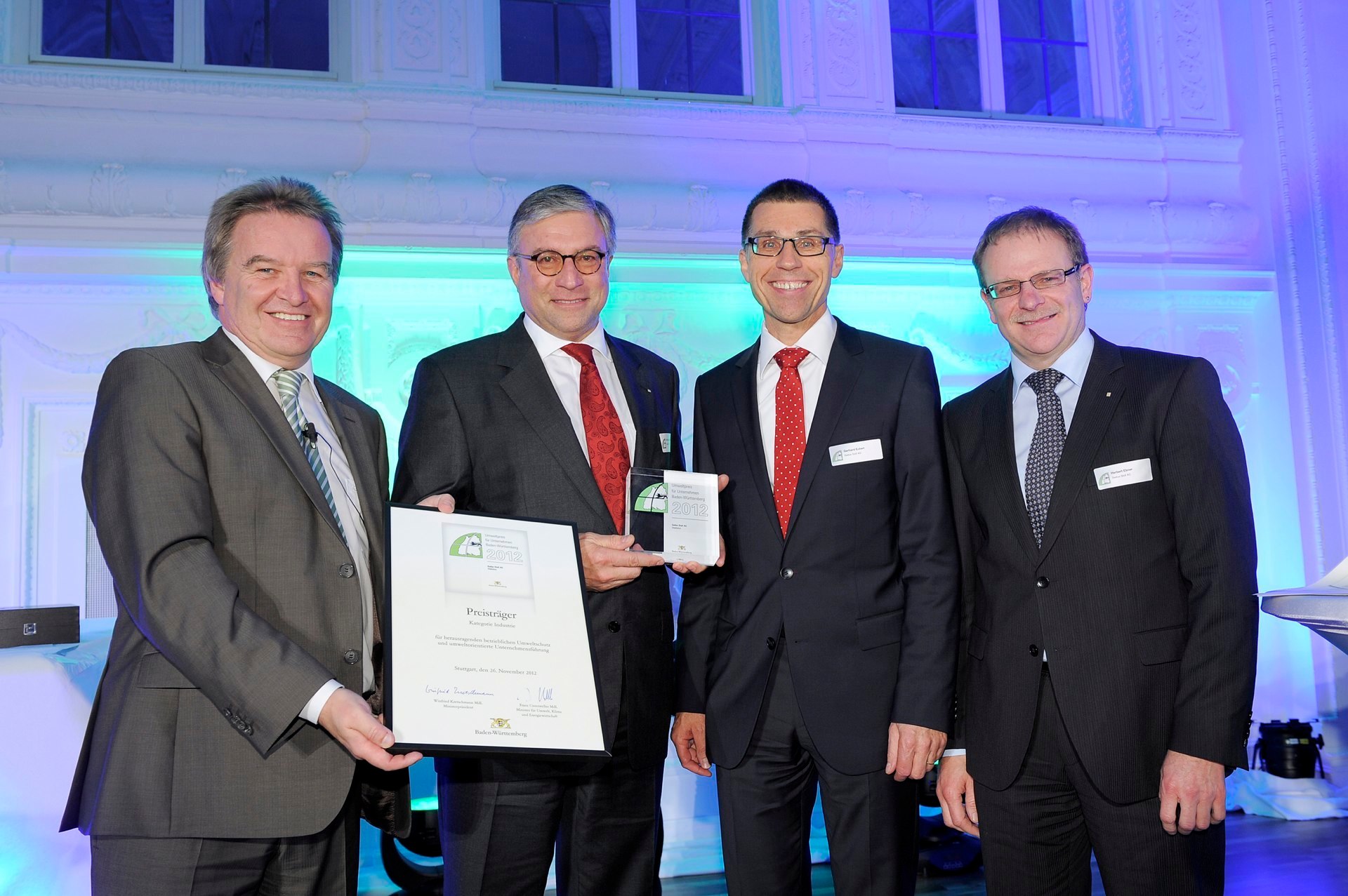 Sedus erhält Baden-Württembergs Umweltpreis 